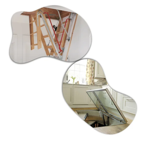 Automatic basement or attic hatch