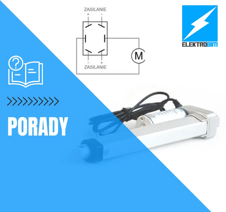 Electric actuator control using the H-bridge